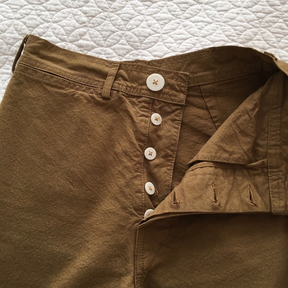jesse kamm tobacco sailor Pants pocket construction with deep patch pockets on the seat New Jesse Kamm tobacco sailor